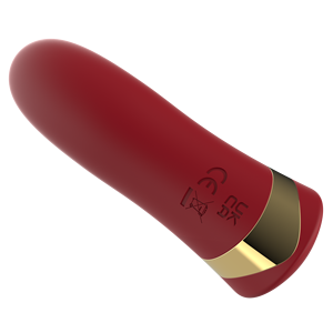 Waterproof Silicone ABS Female <b>Vibrator</b> Replaceable Battery Red Edible G-Spot Textured Penis Sleeve Crazy Rotating Clitoral - Product Image 3