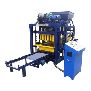 QTJ4 25 Máquina para Pequeñas Empresas, Ideas de Negocio, Moldeadora de Bloques en Ghana, Planta de Fabricación de Ladrillos de Hormigón en Venta - Product Image 2