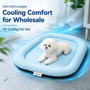 Tappetino Refrigerante per Cani All'Ingrosso di Alta Qualità, Lavabile, Traspirante, Portatile, Trapuntato, Estetico e Confortevole per l'Estate - Product Image 1