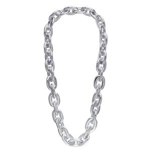 Logo de l'événement américain Collier Jumbo Exagéré Hip-Hop Grande Chaîne Épaisse ABS Fans de Fête de Vacances Drapeaux et Bannières Promotionnels - Product Image 4