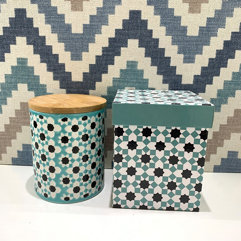 Motif bleu