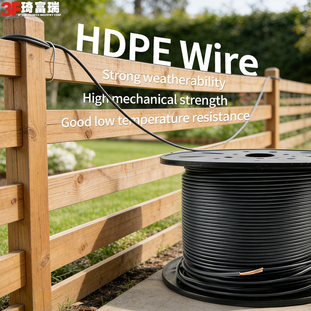 High Strength Multi-Strand Copper Conductor Irrigation Cable HDPE Polyethylene Electric Wire