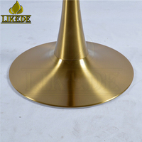 Pied de table amovible et réglable en métal, laiton, bronze, or brossé, acier inoxydable, tulipe, Offre Spéciale