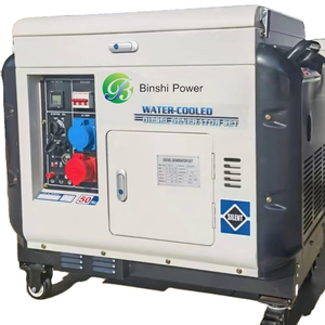 เครื่องกำเนิดไฟฟ้าขนาดเล็ก 5KW 7KW 10KW แบบระบายความร้อนด้วยน้ำ เฟสเดียว/สามเฟส แบบเงียบหรือแบบเปิด - Product Image 2