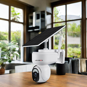 3,5W Energiesparende PIR-Bewegungserkennung Solarkamera 1080P IP66 Wasserdicht Aufladbar 4G/WLAN Solar-CCTV - Product Image 2