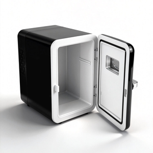 <span class=keywords><strong>Mini</strong></span> Refrigerador Silencioso de Doble Uso, Enfriador y Calentador de 4L para Dormitorio, Escritorio, Almacenamiento de Productos para el Cuidado de la Piel y Bebidas - Product Image 2