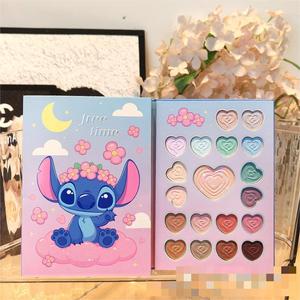 Palette de fards à paupières multicolores pour femmes, 18/42/63 couleurs, motifs de dessins animés, <span class=keywords><strong>anime</strong></span>, cosmétiques pour enfants, filles, cadeaux de maquillage, prix de gros - Product Image 1