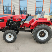 Livraison gratuite, petite machinerie de construction, micro-tracteur à roues, tracteur compact chinois