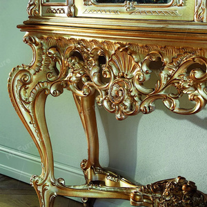 Solid Wood <strong>Small</strong> Wine <strong>Cabinet</strong> Side <strong>Cabinet</strong> High-end Villa Carved Living Room Luxury Wall Storage <strong>Cabinet</strong> Decorative - Product Image 6
