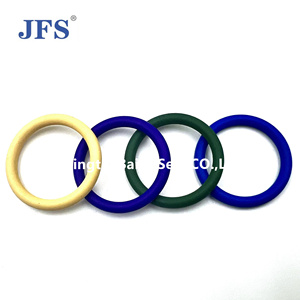 <span class=keywords><strong>JFS</strong></span> Fabricación de aceite personalizado Resistencia a altas temperaturas 60-95 Duromter FVMQ O-Rings Seals Fluororrubber Oring Rubber O Rings - Product Image 3