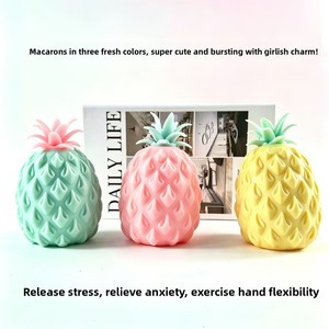 Juguete Antiestrés de Piña con Sonido, Bolas Explosivas de Goma, Simulación de Fruta, Unisex - Product Image 3