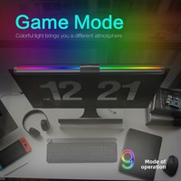 Lampe de bureau à LED dimmable à fixation magnétique avec boîtier en fer, commande tactile, alimentation USB, lumière protectrice pour les yeux