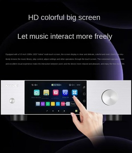 Tinh khiết âm nhạc kỹ thuật số bàn xoay Hifi Lossless streaming Battery Powered media <span class=keywords><strong>player</strong></span> cho máy tính điện thoại di động - Product Image 5