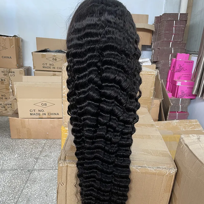 Ful Lace Wig Human Hair Front Deep Wig Exclusive Virgin Cuticle Aligned Raw Hair Cambodian Raw Hair 360 Hd Lace Long