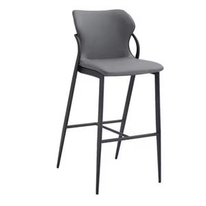 Ghế quầy bar cao cấp, chất liệu giả da PU bền chắc, chân cao, dùng trong nhà hàng khách sạn, nội thất phòng ăn sang trọng. - Product Image 1