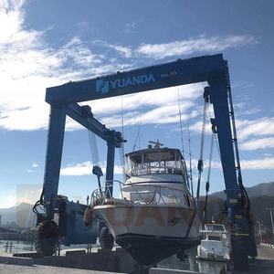 بناء السفن 450 طن <span class=keywords><strong>100t</strong></span> 150t 500t 600t 800t المحمول قارب يرفعون رفع اليخت رافعة جسرية ل بناء السفن - Product Image 5