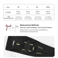 VBOSi 6024 Manchon de compression antidérapant pour genou Femmes/Hommes Fitness Haltérophilie Randonnée Brace avec soulagement de la douleur pour ramper
