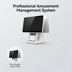 Système de gestion d'arcade <span class=keywords><strong>professionnel</strong></span> Funova, console PC à double écran pour centre de jeux, paiement sans espèces et gestion des billets - Product Image 3