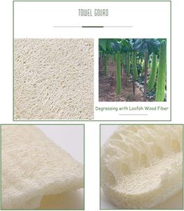 Esponjas Vegetales Rectangulares 100% Naturales UMI, Biodegradables y Compostables, Esponjas de Luffa, Esponjas Ecológicas Sin Desperdicio - Product Image 4