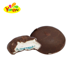 Bonbons ronds en gros en forme de guimauve enrobés de chocolat et fourrés à la <span class=keywords><strong>confiture</strong></span> de myrtilles - Product Image 4