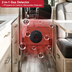 Détecteur de <span class=keywords><strong>gaz</strong></span> KMV 12V, <span class=keywords><strong>alarme</strong></span>, propane, butane, GPL, <span class=keywords><strong>gaz</strong></span> naturel, <span class=keywords><strong>camping</strong></span>-<span class=keywords><strong>car</strong></span> - Product Image 2