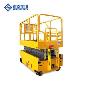 מעלית פלטפורמה הידראולית חשמלית תעשייתית ניידת אנכית 300 ק\"ג 500 ק\"ג 800 ק\"ג 1000 ק\"ג - Product Image 4