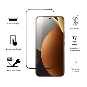 Protector de Pantalla de Vidrio Templado 3D con Pegamento en el Borde Completo para Xiaomi, Antiarañazos, para Redmi Note 15 Pro+ <span class=keywords><strong>5G</strong></span> - Product Image 6