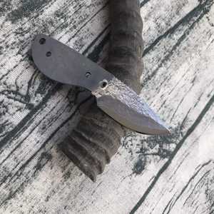 Kit DIY de fabrication de couteau à lame vierge en acier Damas pour Dropshipping Shopify, Dureté 58HRC, pour projet de forgeage artisanal, pièce d'outil de survie - Product Image 4