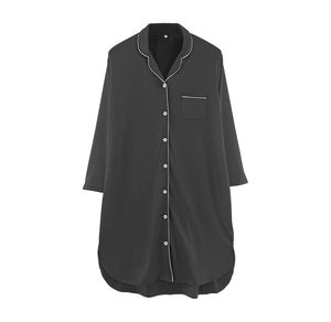 Vestido de dormir de mujer modal de poliéster cómodo al por mayor, camisón de mujer de alta calidad, camisón de señora - Product Image 3