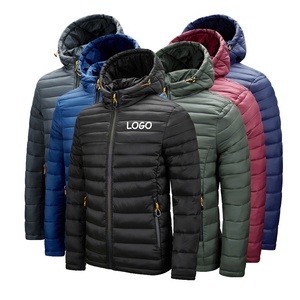 Latest Custom Logo <strong>Plus</strong> <strong>Size</strong> <strong>Light</strong> <strong>Weight</strong> Polyester Outdoor Winter Coat Reversible Mens Puffer Down <strong>Jackets</strong> for Man - Product Image 2