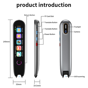 Stylo de traduction vocale intelligent VORMOR X12 avec écran IPS de 3,5 pouces, Wi-Fi et écran tactile pour les achats à l'étranger - Product Image 4