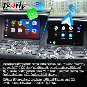 7 인치 안 드 로이드 CP AA 화면 디스플레이 인피니티 호스텔에 대 한 G25 2007-2014 GPS navi 무선 자동 Lsailt - Product Image 3