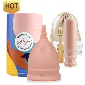New Arrival ISO 13485 Furuize silicone menstrual cups women copa menstrual cup