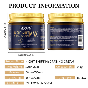 Private Label OEM Night Shift Max Hydrating Cream Moisturizing Nourishing Refreshing And Non Greasy Moisturizing Face Cream - Product Image 6