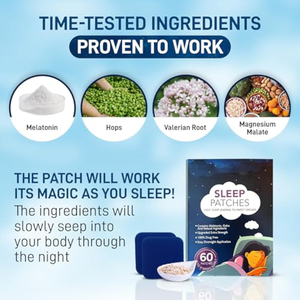 Parche Adhesivo Transdérmico para Dormir, Cuidado de la Salud Natural, Mejora la Calidad del Sueño - Product Image 4