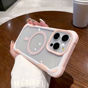 Esquinas reforzadas magnéticas convenientes antiarañazos antihuellas dactilares para iPhone 17 16 15 14 13 12 11 Pro Max funda diseño único - Product Image 6