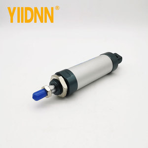 Mini cilindro pneumatico serie MAL 32mm alesaggio 25-500mm corsa doppio cilindro pneumatico in lega di alluminio ad effetto - Product Image 3