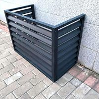 Couvre-Condenseur de Climatiseur Extérieur en Aluminium Simple et Personnalisé, Étanche et Anti-Poussière