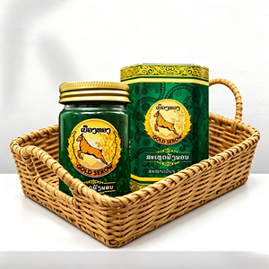 Baume Herbal Vert Serow Or, Extrait Herbal Naturel, Baume Apaisant pour les Démangeaisons, la Fatigue et les Soins Quotidiens - Product Image 4