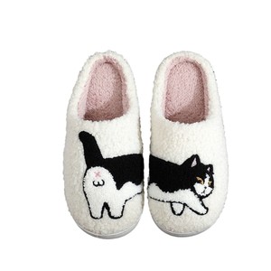 รองเท้าแตะผู้หญิงพื้น TPR รุ่นใหม่ รองเท้าแตะโรงแรมแบบขนนุ่ม พร้อมเทคโนโลยีใหม่ขายส่ง - Product Image 5