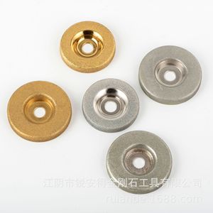 Electroplated Diamond Grinding Wheel 1 In Cup Shaped 36 Grit For <b>Drill</b> <b>Bits</b> Scissors Glass Polishing Tools - Product Image 3