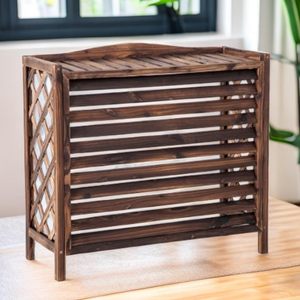 Copertura Copri Unità Esterna Condizionatore In Legno Wood 80x47x77 Per Condizionatori 9000/12000 Btu - Product Image 2