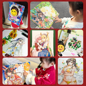 Papel Personalizado 300g A4/A3 Impermeável para Embrulho DIY Cartolina Colorida para Artesanato Atacado Papel Cartão Grosso Colorido - Product Image 6