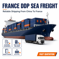 Fret maritime Chine vers France LCL+Express, service de consolidation DDP avec assistance 24/7 et assurance pour marchandises de détail et commerciales