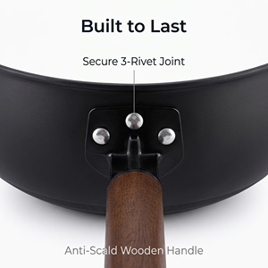 <span class=keywords><strong>Wok</strong></span> Tradicional Chino de 30/32 cm, Fabricantes de Woks Antiadherentes, <span class=keywords><strong>Wok</strong></span> Chino de Hierro Fundido para Cocinar - Product Image 3