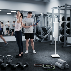 Bodydot BDF1000 Sleek AI Body Analyzer Modern Full-Body Posture <b>Tracking</b> <b>Device</b> Non-Foldable for Premium Gym - Product Image 2