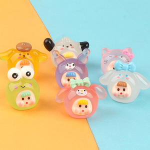 Large Luminous Three-dimensional Cream <b>Glue</b> Wholesale DIY Bow <b>Resin</b> Accessories Acrylic - Product Image 1