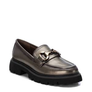 Mocassins plats pour femmes Carmela en bronze avec détail de boucle métallique - Product Image 2