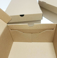 Boîtes en papier ondulé écologiques directes d'usine Conception pliable pour les cadeaux de parfum Boîte à chaussures Expédition Impression en relief