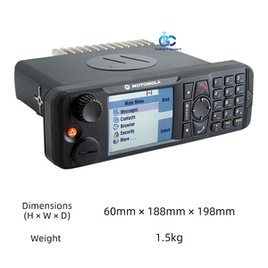 วิทยุสื่อสารเคลื่อนที่ TETRA วิทยุระยะไกล วอล์คกี้ทอล์คกี้ติดรถยนต์ สำหรับ Motorola MTM5200 MTM5400 - Product Image 4